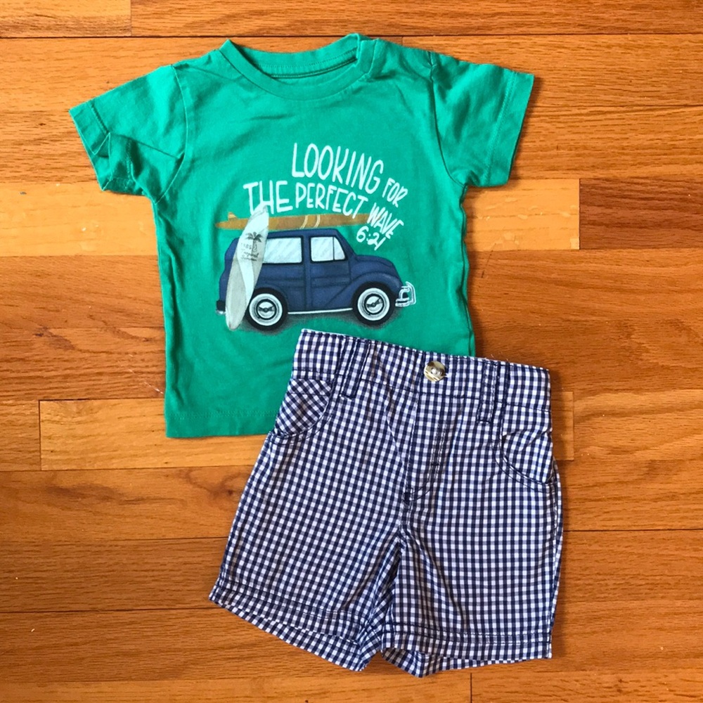 Boutique Baby Boys 2 Piece Set. Size 9M
